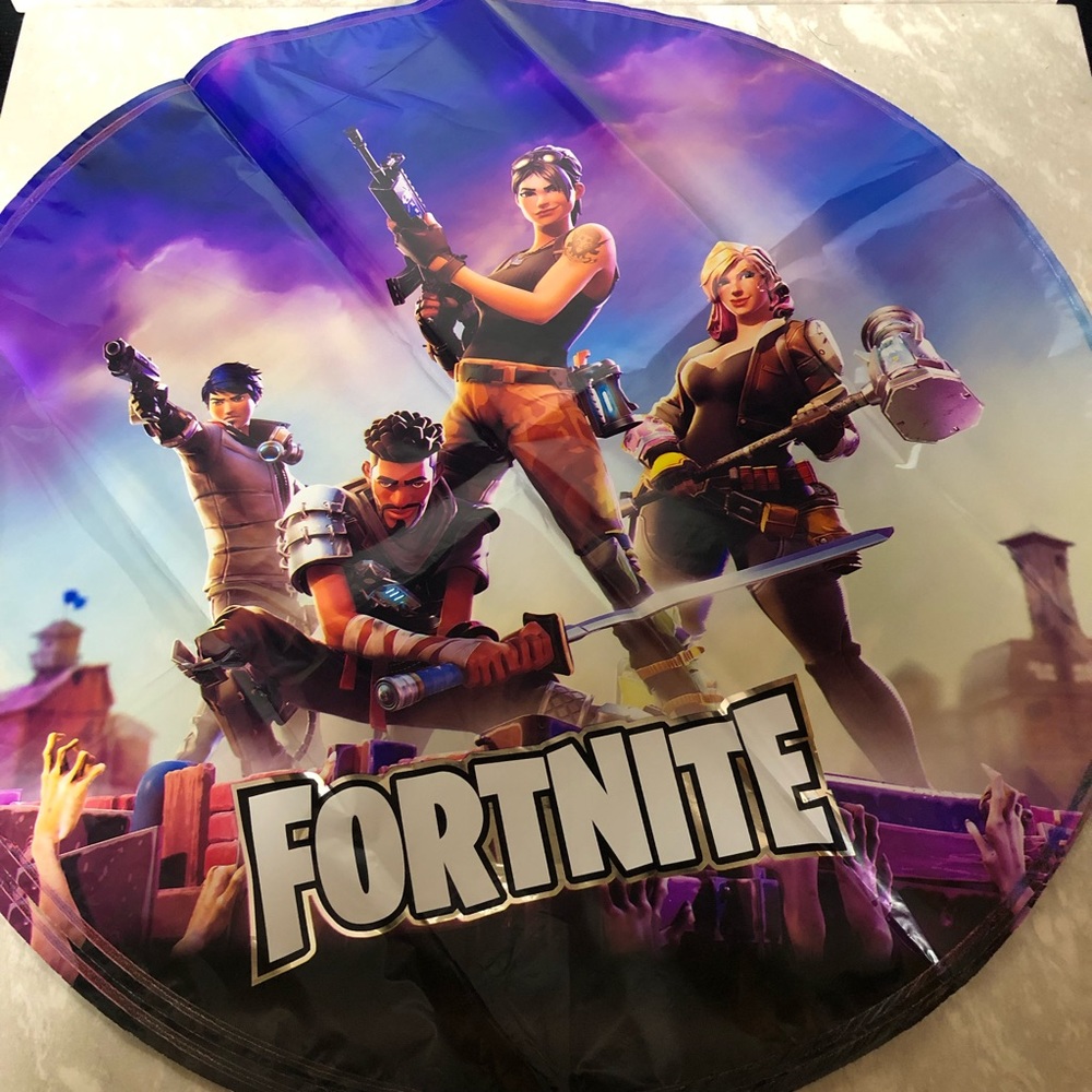 Fornite 6pc Set Mylar Foil Balloons - Picture 2 of 2